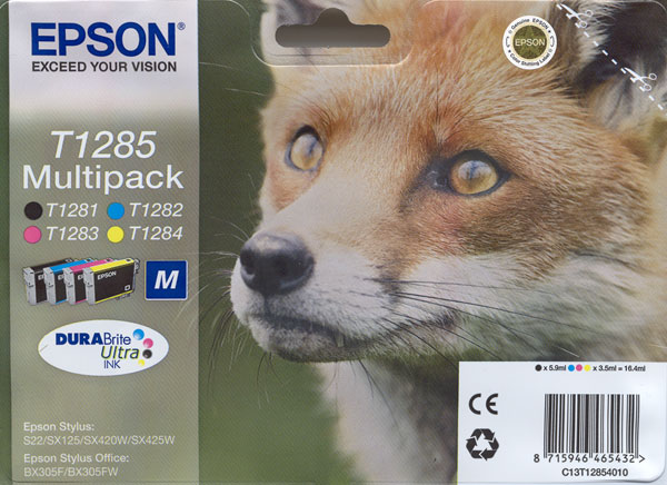 Epson T1281 Ink Cartridges Manchester